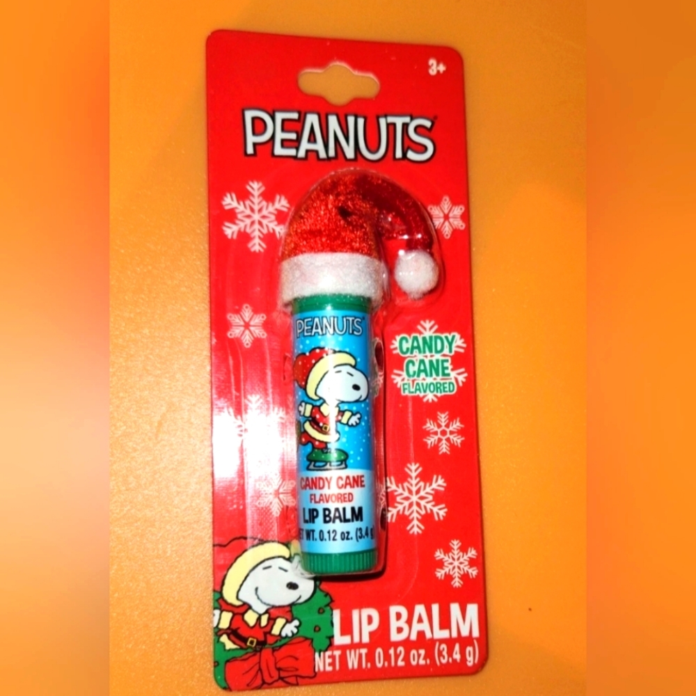 Candy cane lip balm